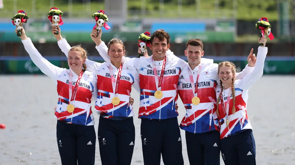 Great Britain shines double gold at Rowing Paralympics