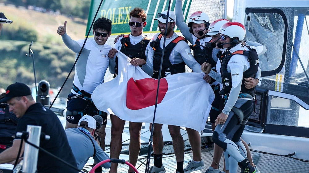 Japan SailGP team moves to the top of the season