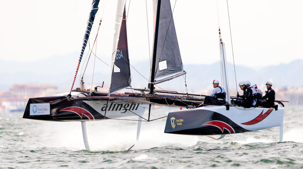Double victory for Alinghi in Mar Menor after GC32 showdown