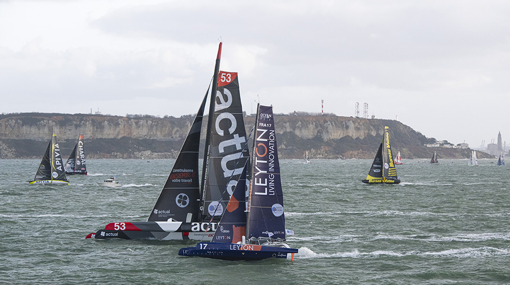 Transat Jacques Vabre: the fleets part ways in Biscay