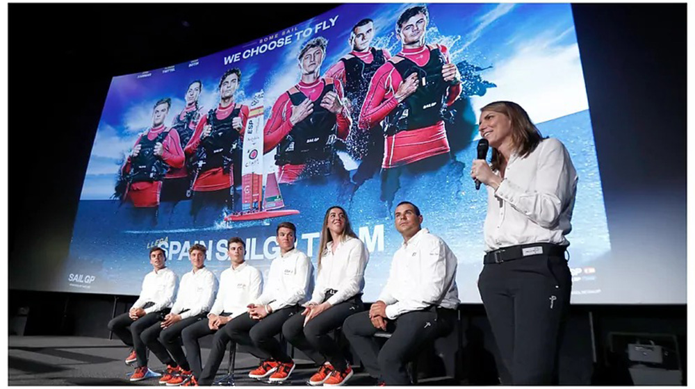 El equipo español de SailGP se junta en Madrid
