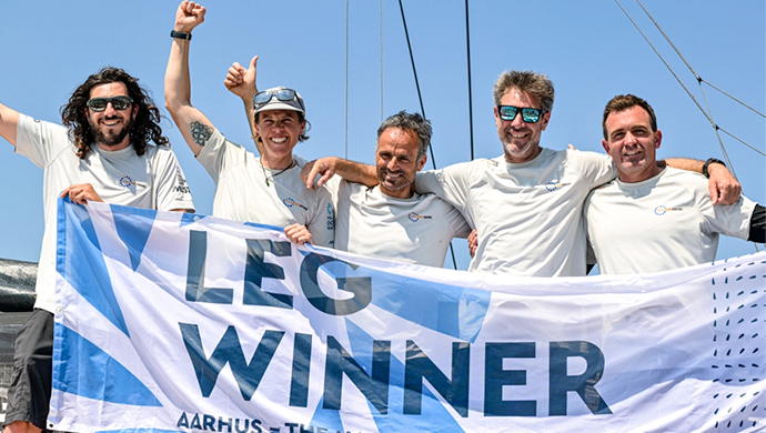 New leg of the Ocean Race completed. The boats are already in The Hague.