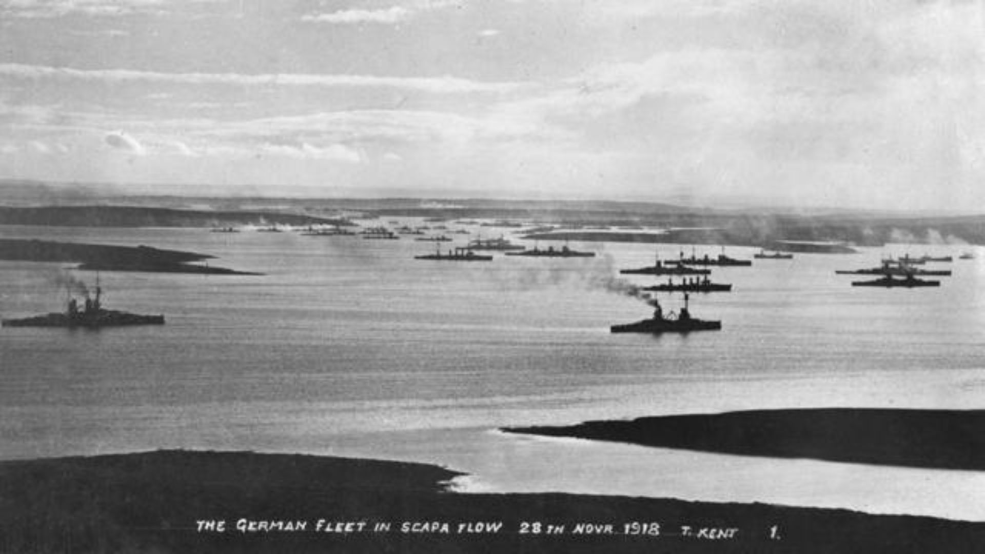 Scapa Flow and the sinking of a fleet