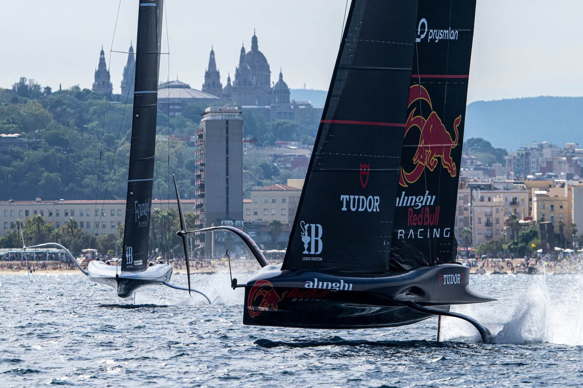 Sexta jornada y victoria de Alinghi Red Bull Racing en la Copa América 2024