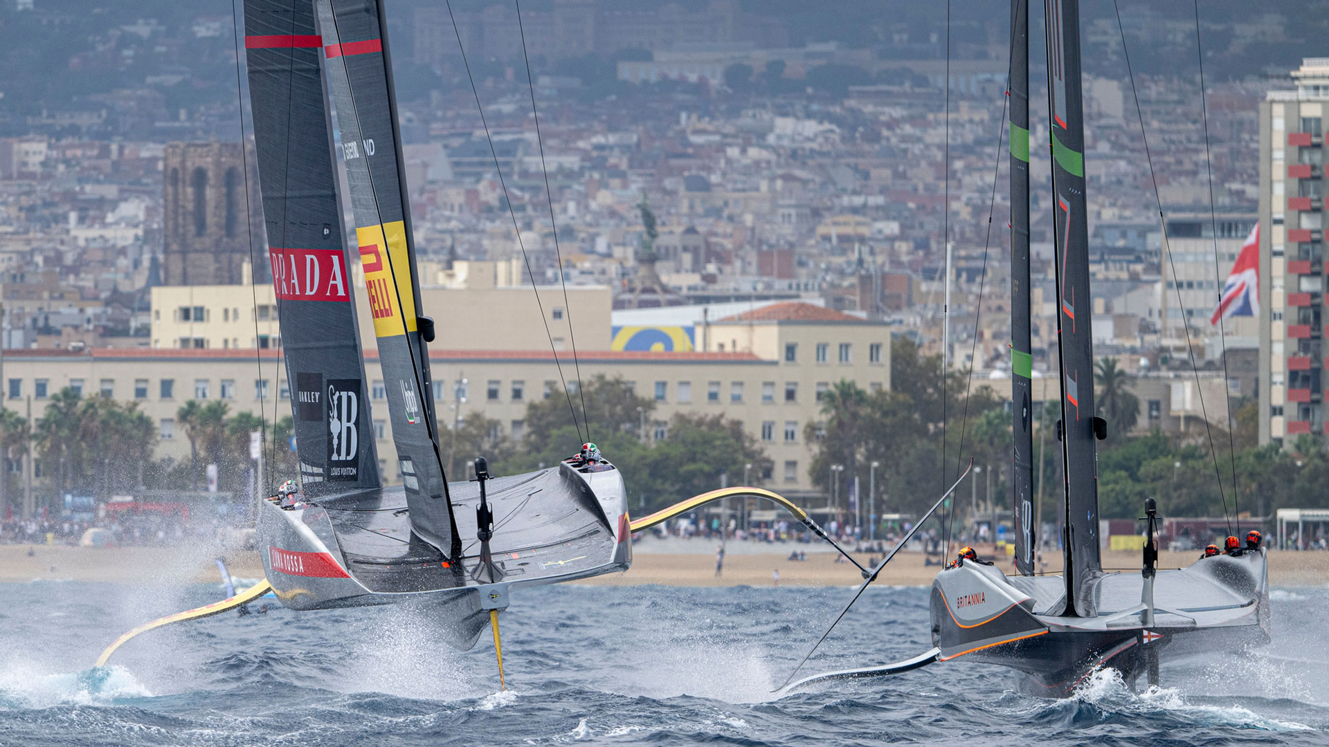 INEOS Britannia toma ventaja en la final de la Louis Vuitton Cup