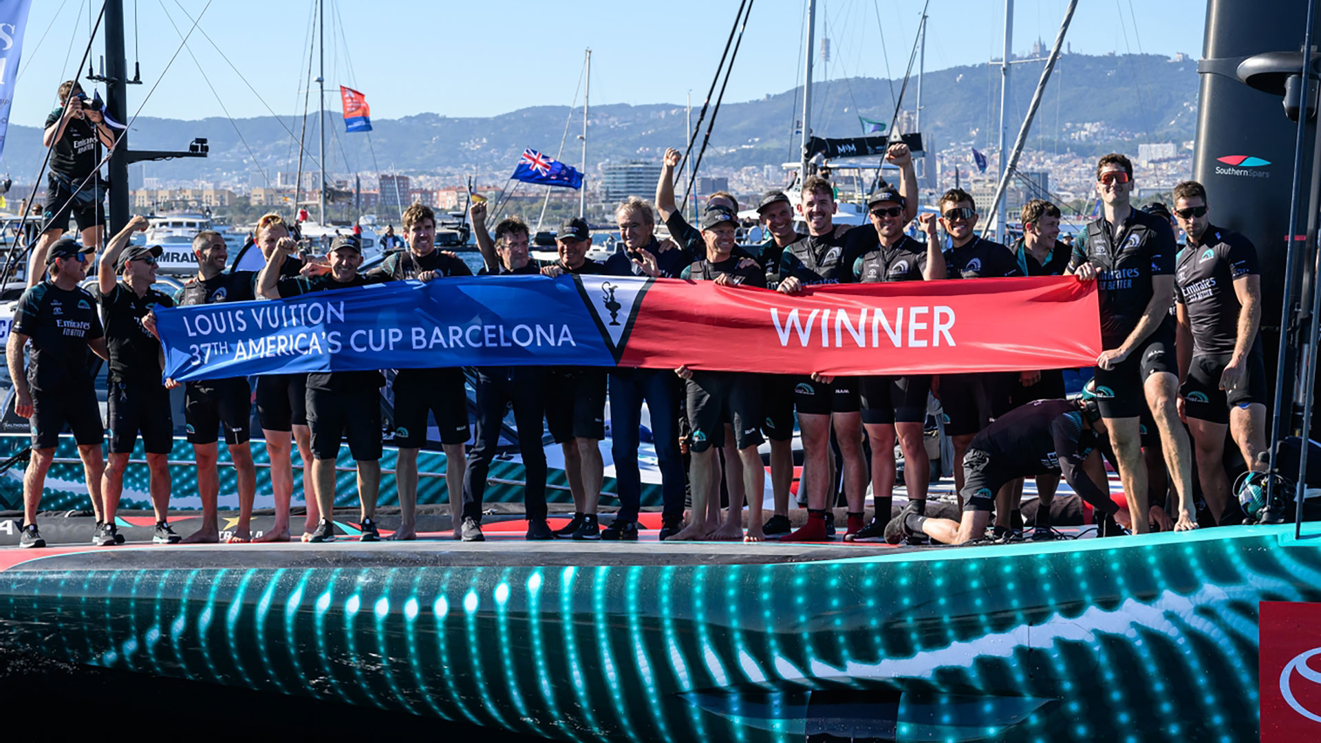 Emirates Team New Zealand conquers the 37th America